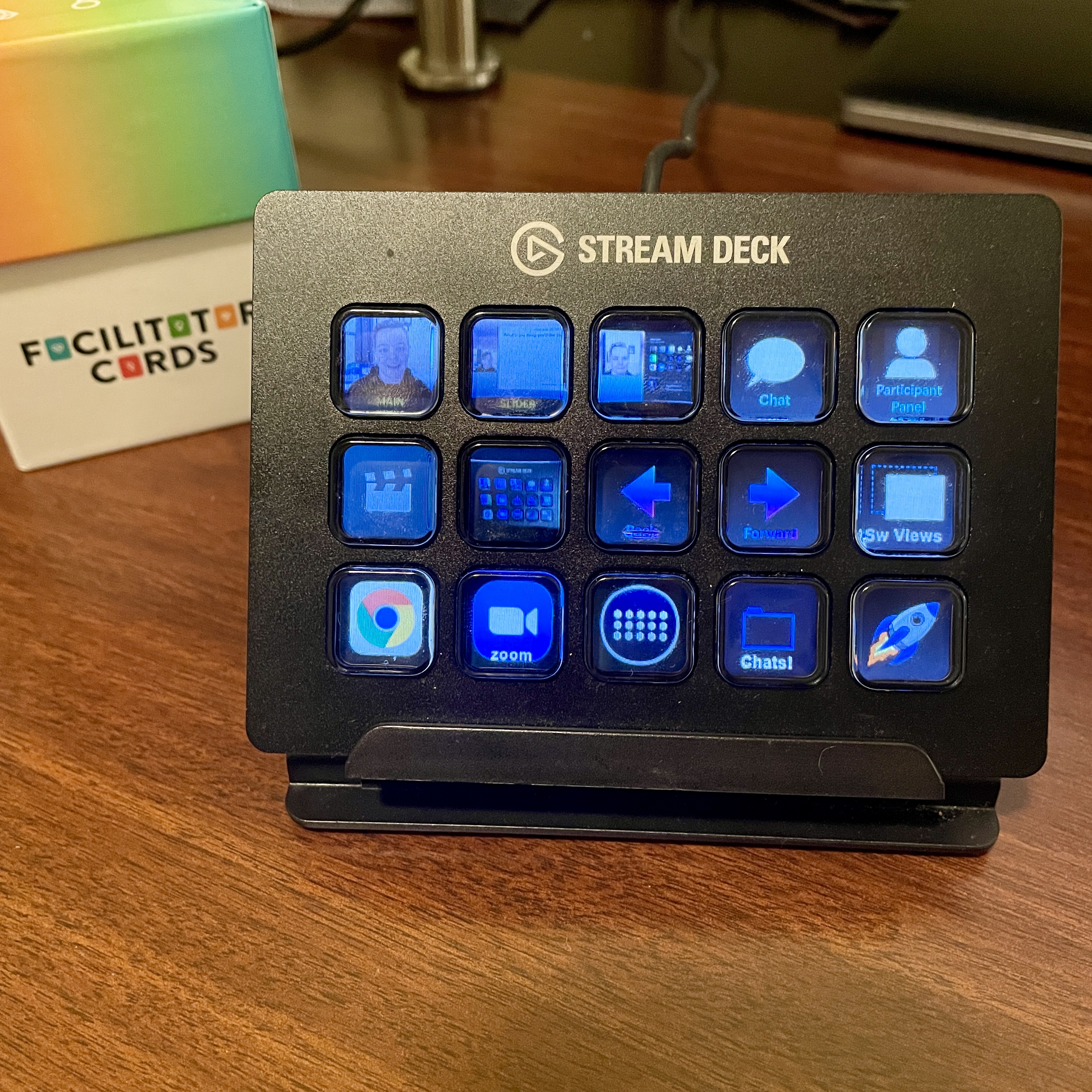 Using Stream Deck for Zoom Facilitation: Learnings from the Brain Jam |  Facilitator Cards