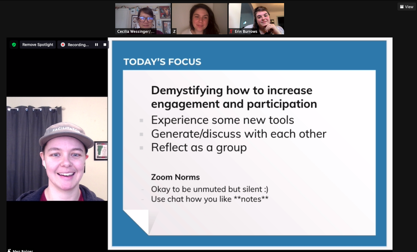 Using Stream Deck for Zoom Facilitation: Learnings from the Brain Jam